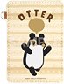 [To-totsu ni Egyptian God 2] Leather Pass Case 12 Otter (Anime Toy)