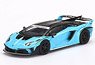 LB-Silhouette WORKS Lamborghini Aventador GT EVO Baby Blue (LHD) (Diecast Car)