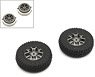 Premounted Tire / Wheel w/Weight 2 Pieces Jimny Sierra (RC Model)