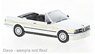 (HO) BMW アルピナ C2 2.7 カブリオレ 1986 ホワイト (鉄道模型)