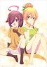 TV Animation [The Demon Girl Next Door 2-Chome] A3 Cloth Poster (Anime Toy)