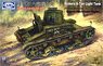 Vickers 6-Ton Light Tank Alt B Late Production w/Interior (Plastic model)