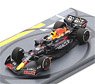 Oracle Red Bull Racing RB18 No.1 Oracle Red Bull Racing Winner Abu Dhabi 2022 (Bigger base with tyre marks) Max Verstappen (Diecast Car)