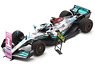 Mercedes-AMG Petronas F1 W13 E Performance No.63 Mercedes-AMG Petronas F1 Team Winner Brazilian GP 2022 (With pit and number board) George Russell (Diecast Car)