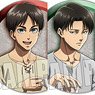 Trading Can Badge Attack on Titan Tea Break Ver. (Set of 8) (Anime Toy)