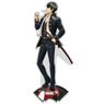 Gin Tama [Especially Illustrated] Toshiro Hijikata Acrylic Stand (Large) Stall Eating and Walking Ver. (Anime Toy)