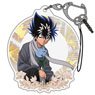 Yu Yu Hakusho [Especially Illustrated] Hiei Acrylic Multi Key Ring Bouquet Ver. (Anime Toy)