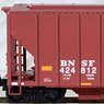 099 00 351 (N) ホッパー BNSF #424812 ★外国形モデル [3-Bay Covered Hopper B. N. S. F. RD# BNSF 424812] (鉄道模型)
