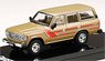 Toyota Land Cruiser 60 GX 1984 Beige Metallic w/Side Decal (Diecast Car)