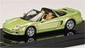 Honda NSX Type T Lime Green Metallic w/Detachable Roof (Diecast Car)
