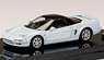 ホンダ NSX クーペ エンジンディスプレイモデル付 プラチナホワイトパール (ミニカー)