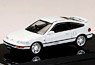 ホンダ CR-X SiR (EF8) 1989 エンジンディスプレイモデル付 ホワイト (ミニカー)
