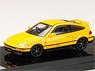 Honda CR-X SiR (EF8) JDM Style Yellow (Diecast Car)
