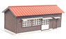 1/80(HO) Railroad Office A (Unassembled Kit) (Model Train)