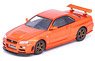 Nissan Skyline GT-R (R34) R-Tune Orange Metallic (ミニカー)