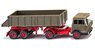 (HO) Rear Tipper Semi-Truck (Hanomag Henschel) - Greybeige (Model Train)