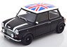 *Bargain Item* Mini Cooper 1990 Black / White / Union Jack LHD (Diecast Car)