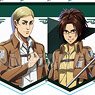 Attack on Titan Acrylic Key Ring Delegation Flag Ver. (Set of 8) (Anime Toy)