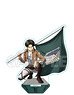 Attack on Titan Acrylic Stand Delegation Flag Ver. Levi (Anime Toy)