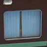 1/80(HO) Long Curtain (Blue) Closed Version (for 44 Windows) Paper Kit (Model Train)
