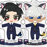 Obey Me! Black Cat Butler Cafe Reversible Acrylic Stand Complete Box (Set of 12) (Anime Toy)