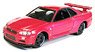 Weekend of Wheels Exclusive 2000 Nissan Skyline GT-R (BNR34) Pink (Diecast Car)