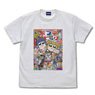 ポプテピピック 週刊ポプテピピック フルカラーTシャツ WHITE XL (キャラクターグッズ)