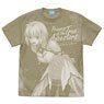 Tsukihime -A Piece of Blue Glass Moon- Arcueid Brunestud Heat Resisting Dress Ver. All Print T-Shirt Sand Khaki S (Anime Toy)