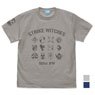 501st Joint Fighter Wing Strike Witches: Road to Berlin Strike Witches Personal Mark T-Shirt Light Gray S (Anime Toy)