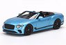 Bentley Continental GT Speed Convertible 2022 Kingfisher (Diecast Car)