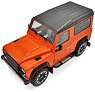 Land Ro Ver. Defender 90 works V8 70th Edition (2018) Orange (Diecast Car)