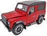 Land Ro Ver. Defender 90 works V8 70th Edition (2018) Red (Diecast Car)