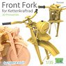 Kettenkaraftrad Front Fork (for Tamiya) (Plastic model)