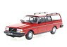 Volvo 240 Polar 1988 Red (Diecast Car)