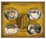 Attack on Titan Can Badge Armin (Set of 4) (Anime Toy)