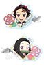 Demon Slayer: Kimetsu no Yaiba Walk on the Roadway Series Bangs Clip Tanjiro & Nezuko (Anime Toy)