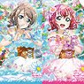 Love Live! School Idol Festival Trading Ticket Style Sticker Aqours Flower Circle Ver. (Set of 9) (Anime Toy)
