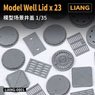 Model Well Lid x 23 (Plastic model)