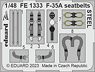 F-35A Seatbelts Steel (for Tamiya) (Plastic model)