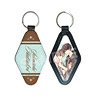 [The World`s Greatest First Love] Leather Key Ring 01 Masamune Takano & Ritsu Onodera (Anime Toy)