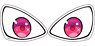[Debby the Corsifa is Emulous] Glitter Acrylic Badge Set (Anime Toy)