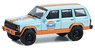 *Bargain Item* 1986 Cherokee Wagoneer Gulf Color (Diecast Car)