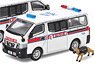 ★特価品 Nissan NV350 HK Police Van with PDU Dog (EUNTS69) (ミニカー)