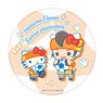 Inazuma Eleven x Sanrio Characters White Dolomite Water Absorption Coaster Mamoru Endo x Hello Kitty (Anime Toy)