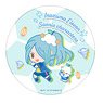 Inazuma Eleven x Sanrio Characters White Dolomite Water Absorption Coaster Ichirota Kazemaru x Coro Coro Kuririn (Anime Toy)