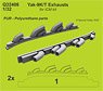 Yak-9T Exhausts (for ICM) (Plastic model)