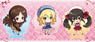 The Idolm@ster Cinderella Girls Puchichoko Sports Towel Momo Pair Berry Ver. (Anime Toy)