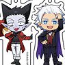 TV Animation [The Vampire Dies in No Time. 2] Mini Chara Acrylic Key Ring Collection (Set of 6) (Anime Toy)