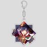 [Obey Me!] Acrylic Key Ring (Belphegor/3rd Anniversary) (Anime Toy)