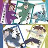 Nintama Rantaro Trading Square Can Badge (Karuta Style Vol.2) (Set of 7) (Anime Toy)